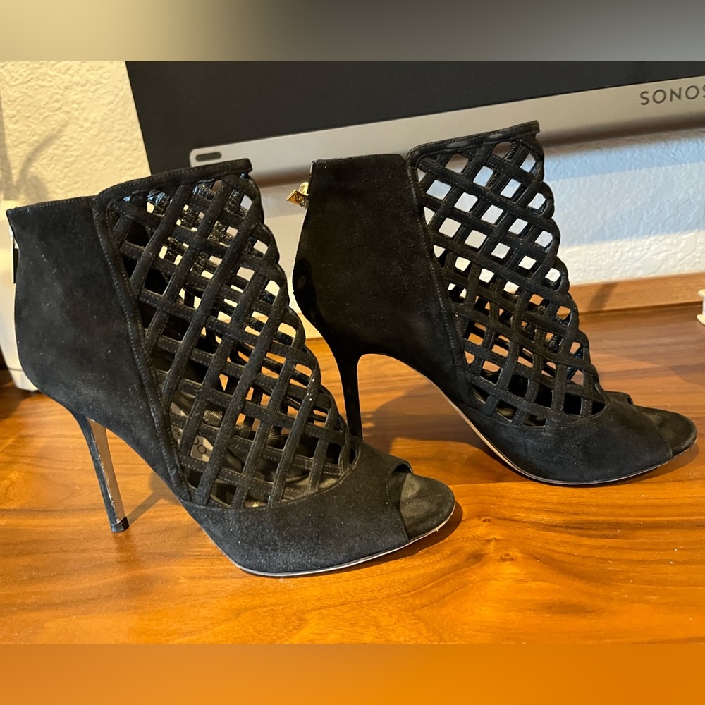 Jimmy Choo Caged Bootie 38